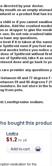 how to buy synthroid without a prescription